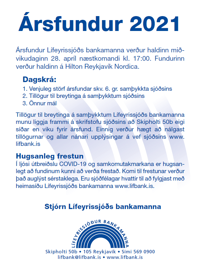 Arsfundur 2021